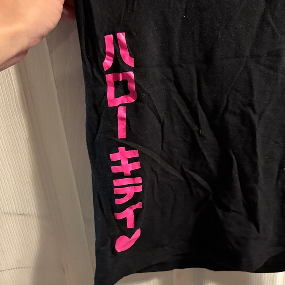 Hello Kitty Black Camisole with Pink Trim and Graphic - Picture 8 of 8